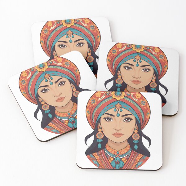 Item preview, Cultural Uzbekistan Woman Uzbek designed and sold by Places On Earth.