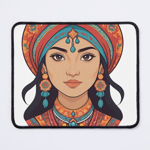 Item preview, Cultural Uzbekistan Woman Uzbek designed and sold by Places On Earth.