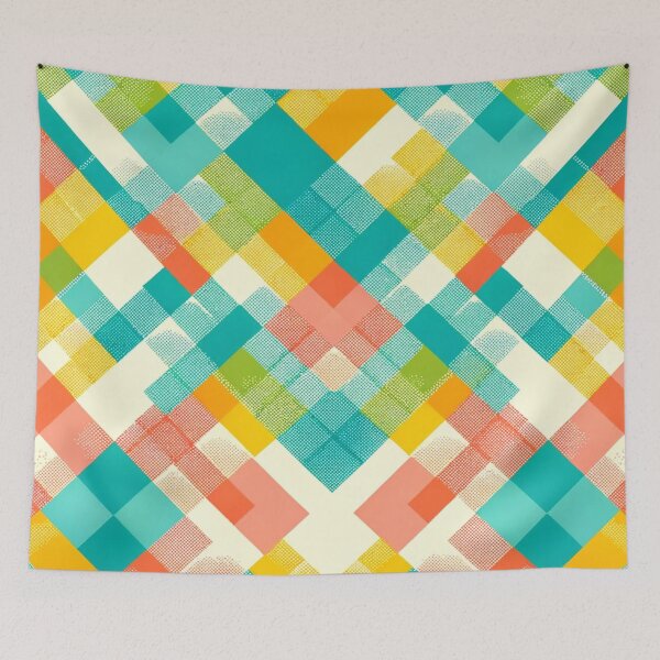 Item preview, Summer Color Inspired Print Pattern designed and sold by PinUpPizzazz.