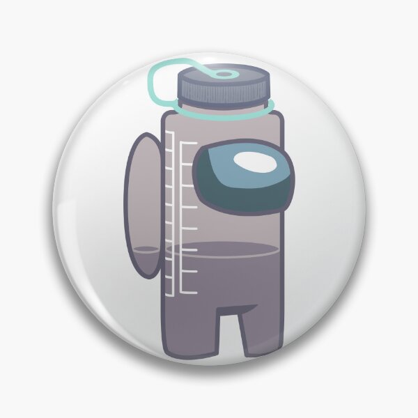 Item preview, Suspicious Water Bottle - Aubergine designed and sold by BipedalNarwhal.