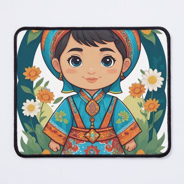 Item preview, Flowers Uzbekistan Kid designed and sold by Places On Earth.