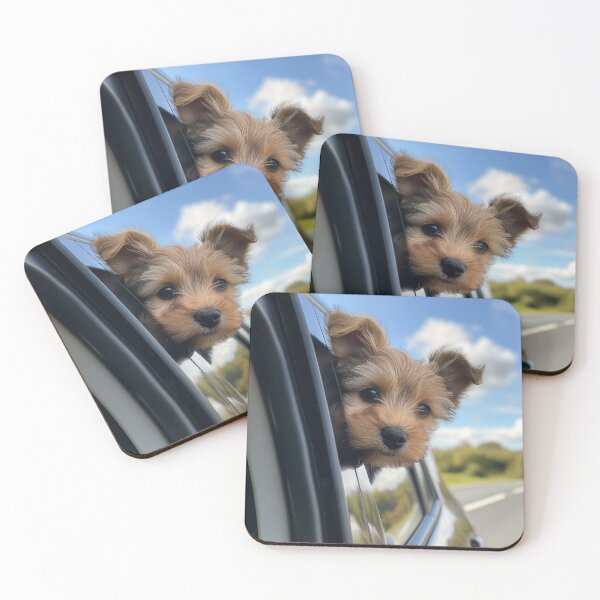 Item preview, Puppy looking out of the Car Window designed and sold by Evanssdas.