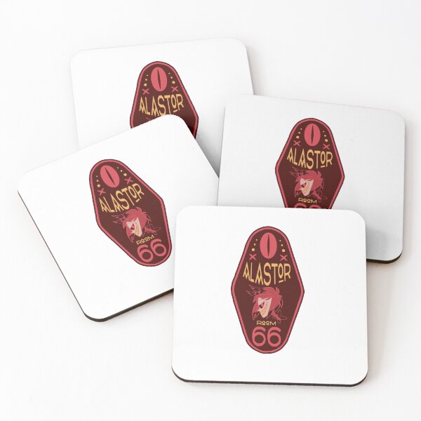 Item preview, alastor hazbin hotel room key sticker designed and sold by ruelia.