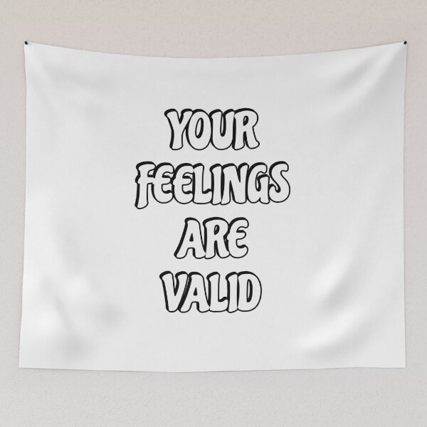 Item preview, Your feelings are valid designed and sold by Inspirationmotivation.