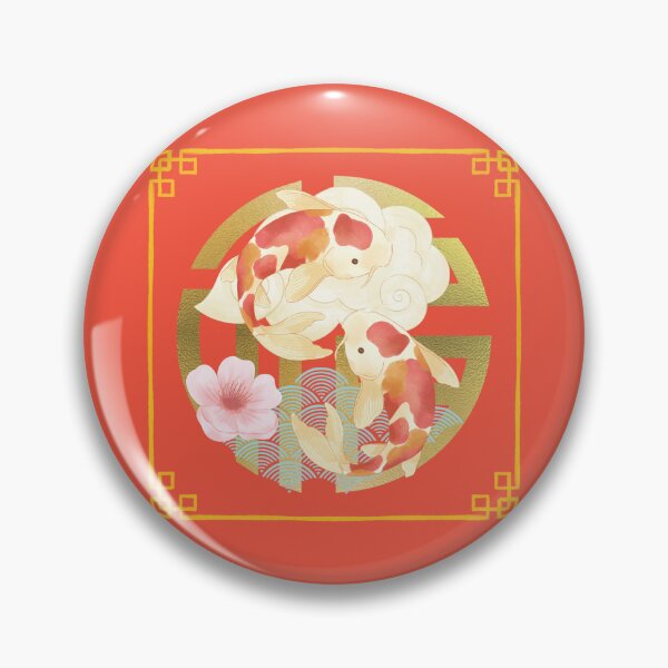 Item preview, Koi Fish and Flower designed and sold by SpiralBalloon.