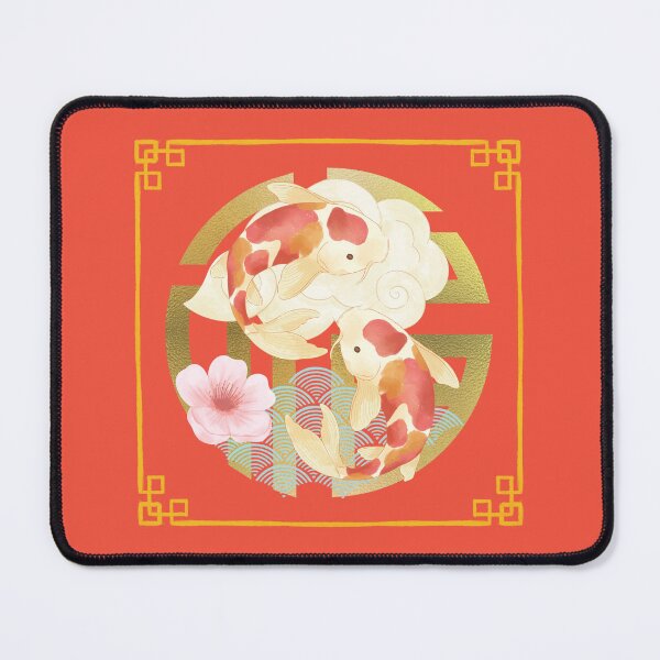 Item preview, Koi Fish and Flower designed and sold by SpiralBalloon.