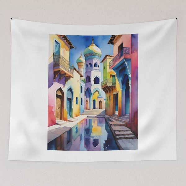 Item preview, Beautiful Uzbekistan Country Art designed and sold by Places On Earth.