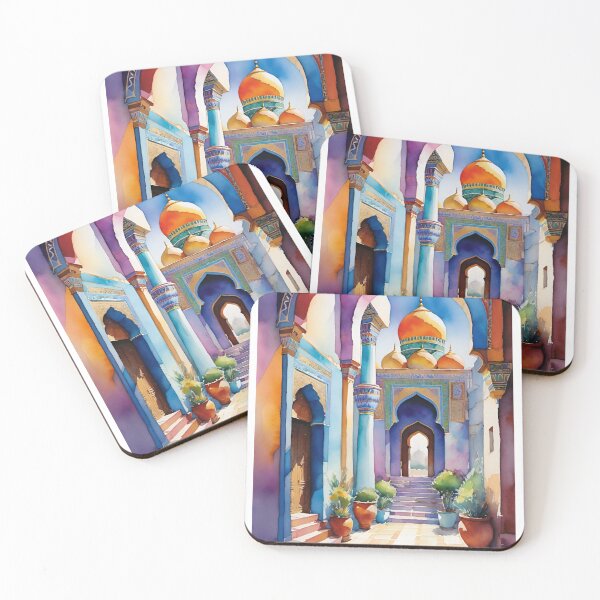 Item preview, Uzbek Land Watercolor designed and sold by Places On Earth.