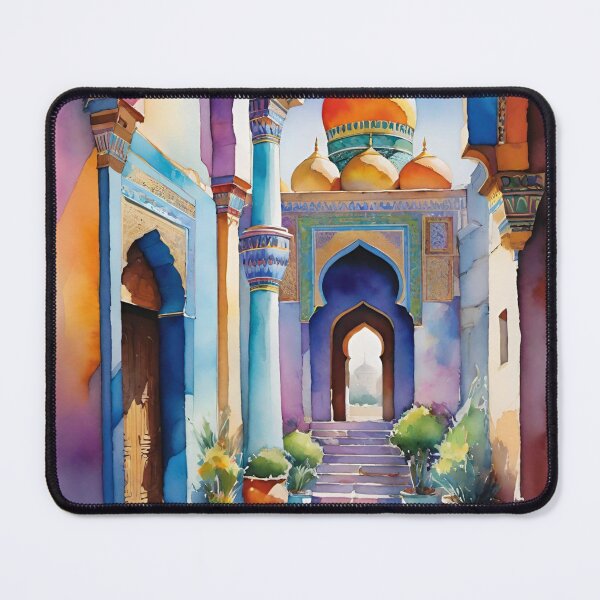 Item preview, Uzbek Land Watercolor designed and sold by Places On Earth.