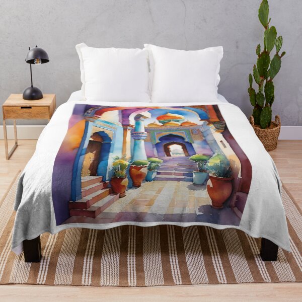 Item preview, Uzbek Land Watercolor designed and sold by Places On Earth.
