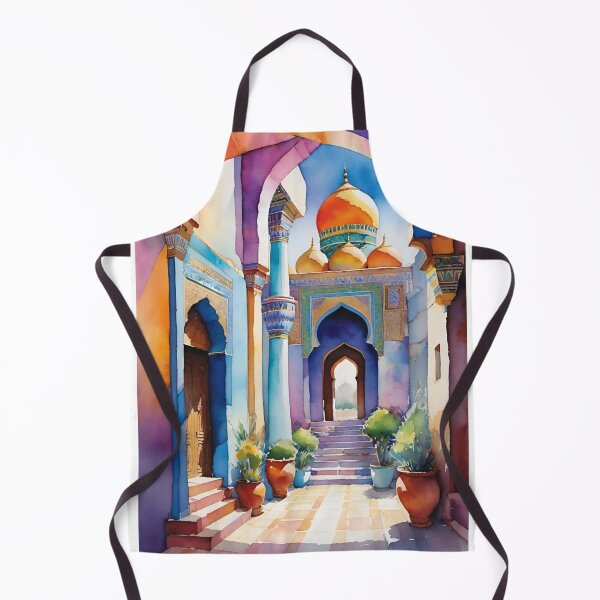 Item preview, Uzbek Land Watercolor designed and sold by Places On Earth.