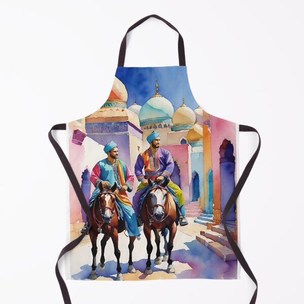 Item preview, Uzbek Men in Horses designed and sold by Places On Earth.