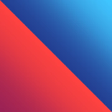 Artwork thumbnail, Red Blue Gradient Triangle Tile Pattern by Zeeph