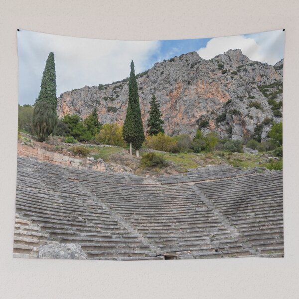 Item preview, Ancient Delphi Amphitheater designed and sold by SafariByMarisa.