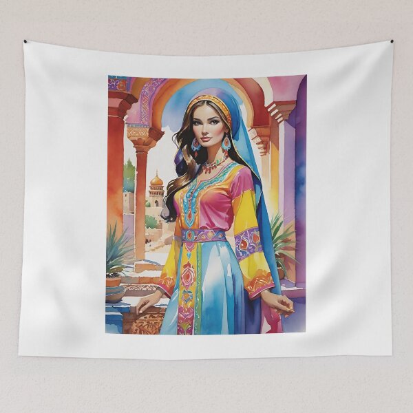 Item preview, Beautiful Uzbek Woman Culture designed and sold by Places On Earth.