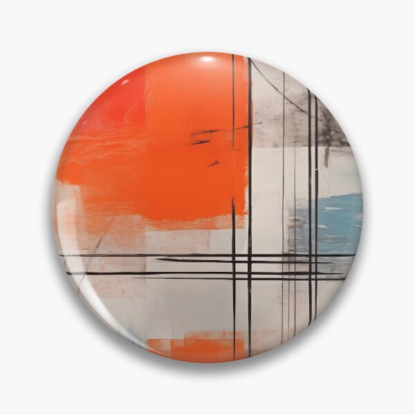 Item preview, Structural Harmony - Geometric Abstract Painting designed and sold by pooshda.