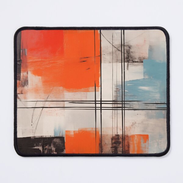 Item preview, Structural Harmony - Geometric Abstract Painting designed and sold by pooshda.