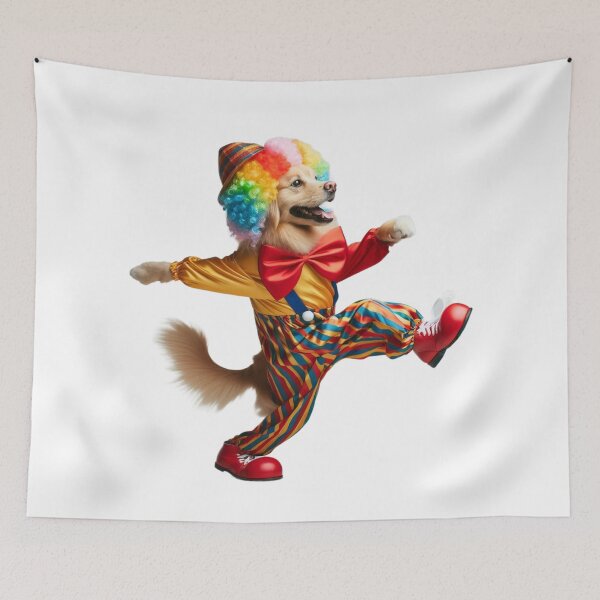 Item preview, The Canine Clown designed and sold by zdzdesigner.