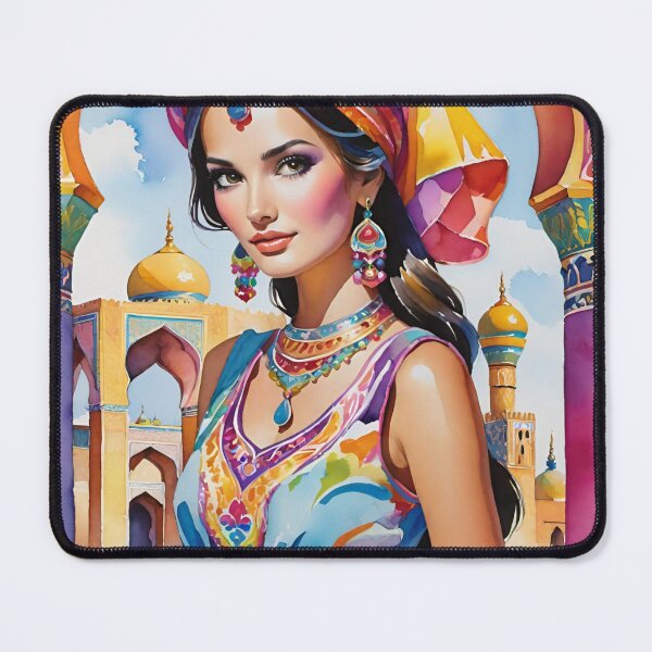Item preview, Beautiful Uzbek Woman designed and sold by Places On Earth.