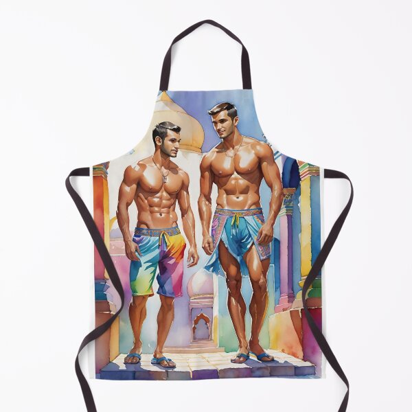 Item preview, Shirtless Uzbekistan Hunk Men designed and sold by Places On Earth.