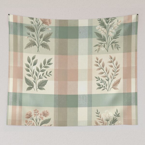 Item preview, Summer Color Inspired Gingham Pattern Print designed and sold by PinUpPizzazz.