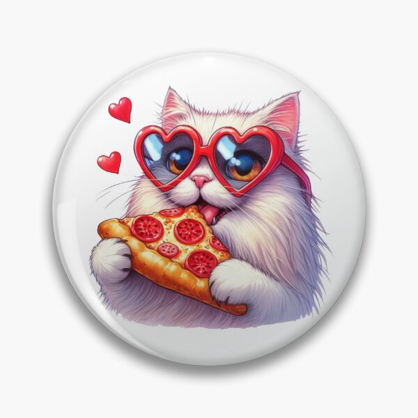 Item preview, Cats. Love. Pizza. designed and sold by RubyOwl.