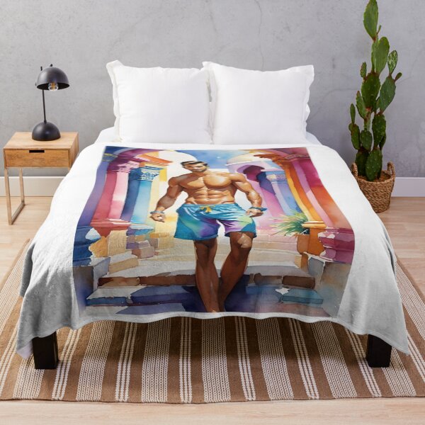 Item preview, Uzbek men shirtless beautiful designed and sold by Places On Earth.