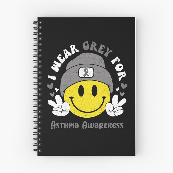 Item preview, I Wear Grey For Asthma Awareness, Asthma Awareness Month designed and sold by KatMercerr.
