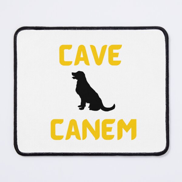 Item preview, Cave Canem, be aware of the dog Sticker designed and sold by Qafilla ⭐⭐⭐⭐⭐.