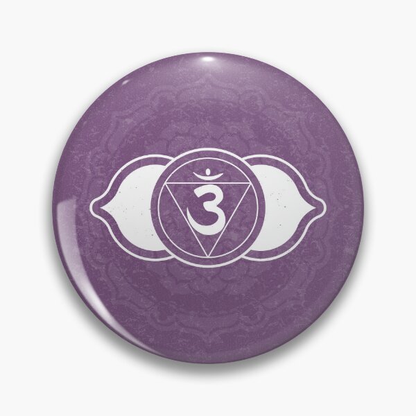 Item preview, Third Eye Chakra Mandala - Plum + Snow designed and sold by Irene Estelle.