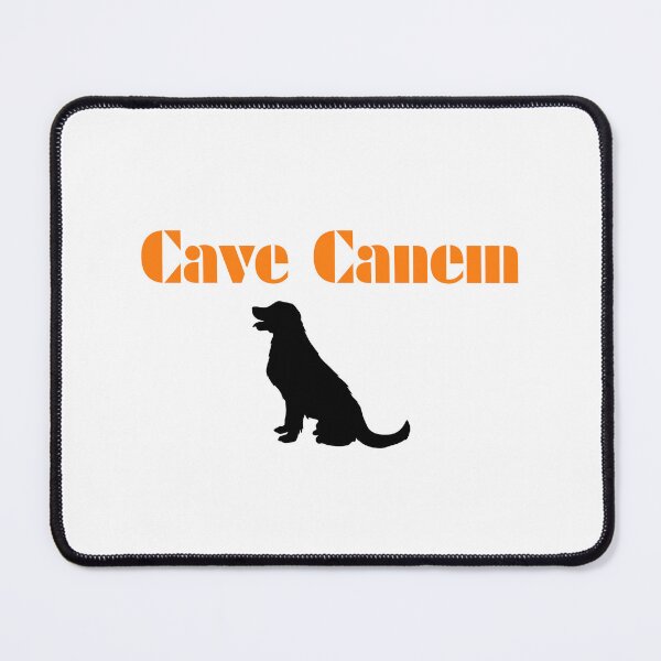 Item preview, Cave Canem, be aware of the dog Sticker designed and sold by Qafilla ⭐⭐⭐⭐⭐.