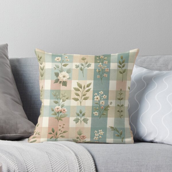 Item preview, Summer Color Inspired Checkered (Gingham) Pattern Print designed and sold by PinUpPizzazz.