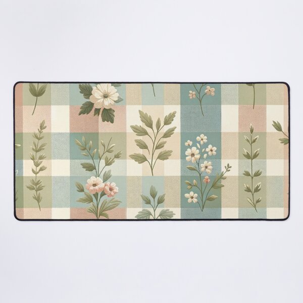 Item preview, Summer Color Inspired Checkered (Gingham) Pattern Print designed and sold by PinUpPizzazz.