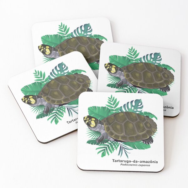Item preview, tartaruga da amazonia designed and sold by pjcriativo.