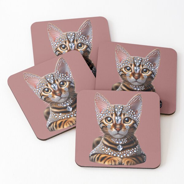 Item preview, Bengal Diamond Cat  designed and sold by aikittycats.