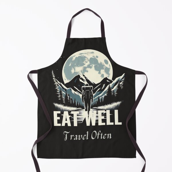 Item preview, Eat Well Travel Often designed and sold by Auchi_Verse.