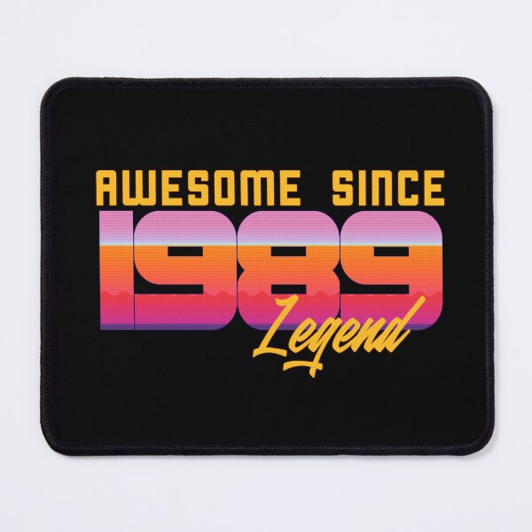 Item preview, Retro Awesome Since 1989 Legend, Limited Edition, 35th Birthday, Retro Classic Vibe, Legend is Born, 35 years of being awesome designed and sold by DjenShop.