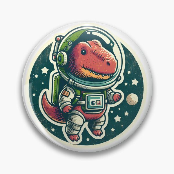 Item preview, Dinosaur Meme Space Dinosaur designed and sold by DinoKate.
