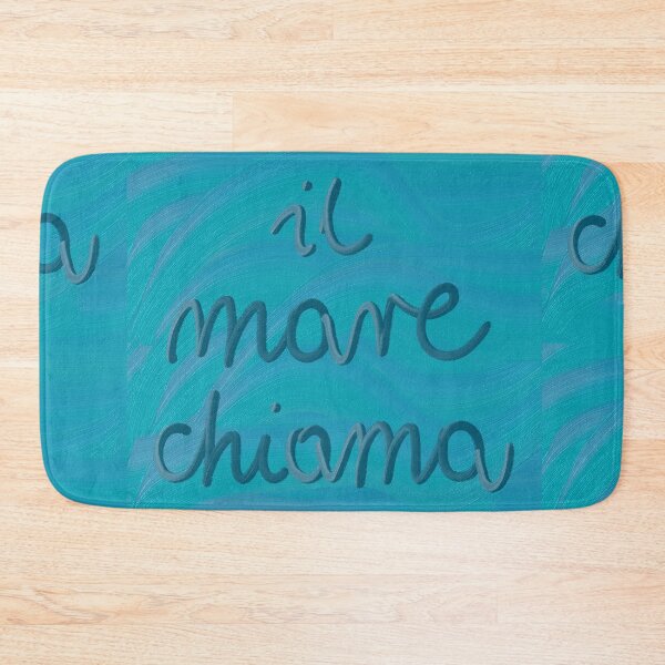 Item preview, IL MARE CHIAMA word art print designed and sold by nataliavandalia.