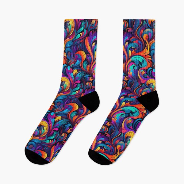 Item preview, Retro Psychedelic 70s Abstract Pattern -2 designed and sold by fabinthelab.