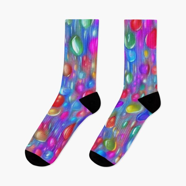 Item preview, Abstract Colorful Raindrops Pattern designed and sold by calibrit.