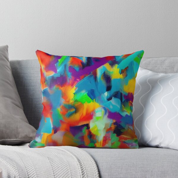 Item preview, Abstract Colorful Brush Stokes Pattern designed and sold by calibrit.