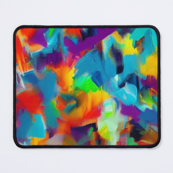 Item preview, Abstract Colorful Brush Stokes Pattern designed and sold by calibrit.