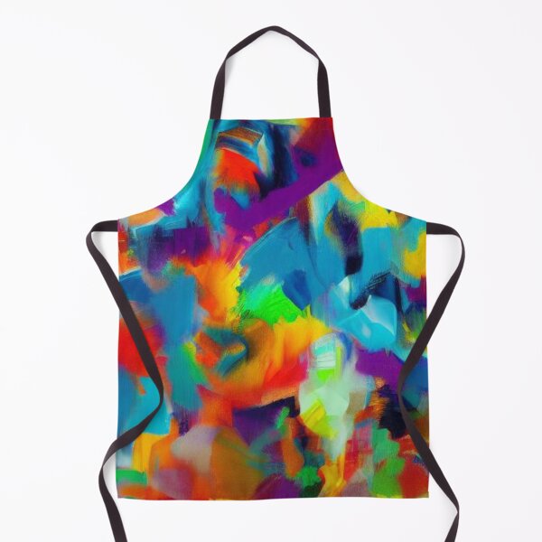 Item preview, Abstract Colorful Brush Stokes Pattern designed and sold by calibrit.