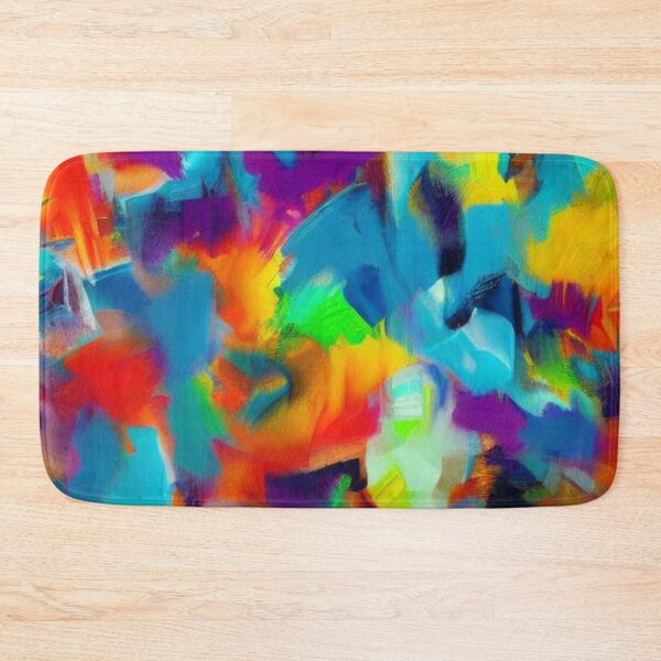 Item preview, Abstract Colorful Brush Stokes Pattern designed and sold by calibrit.