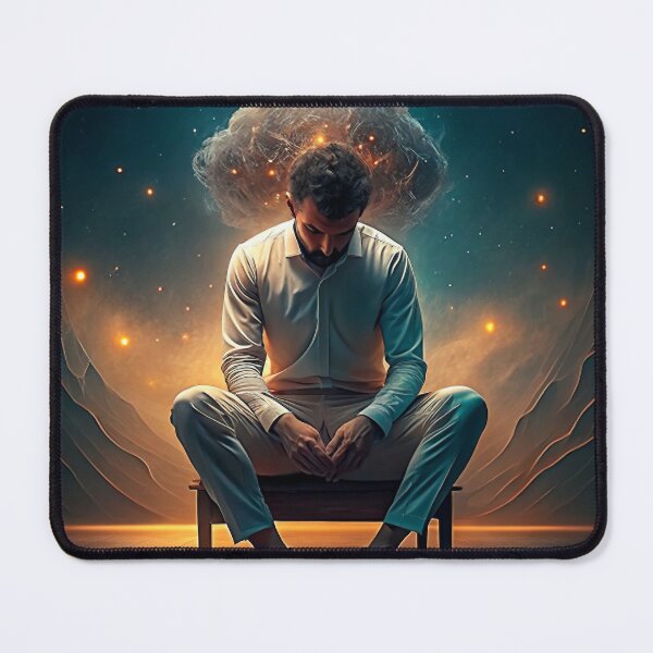 Item preview, Cosmic Solitude - Your Mental health Matters designed and sold by mentokc.