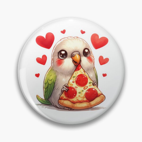 Item preview, Aves. Amar. Pizza. designed and sold by RubyOwl.