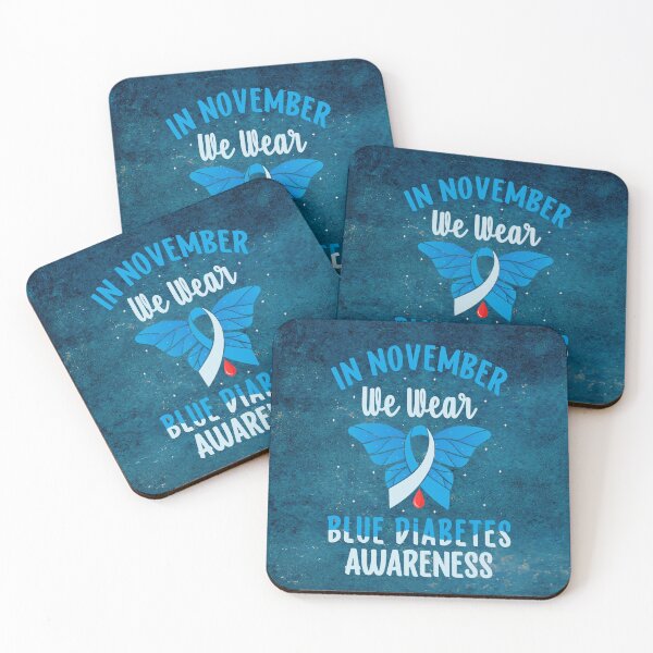 Item preview, In November We Wear Blue: Diabetes Awareness designed and sold by MysticOzzy.