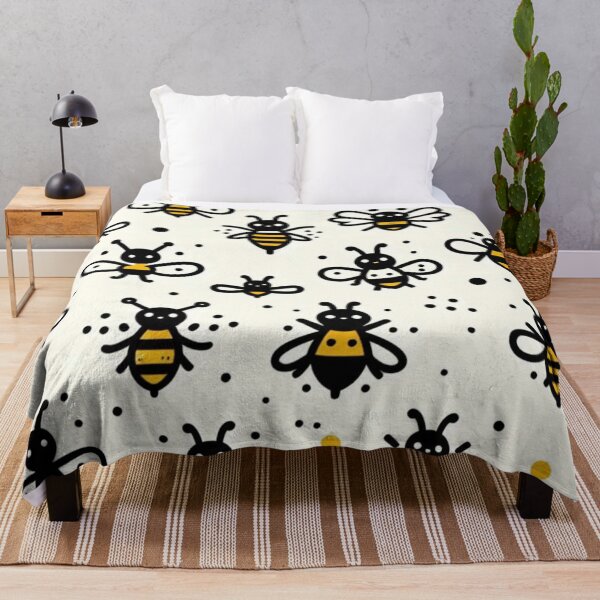 Item preview, Bees Pattern - Nature-inspired Design for Bee Lovers designed and sold by asbno19.