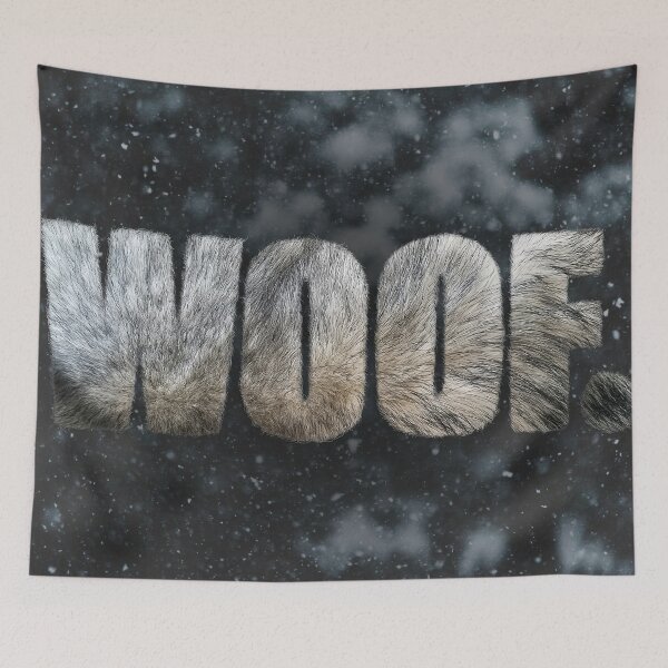 Item preview, Woof! Woof? Woof!!. designed and sold by LakshmiLovesMe.